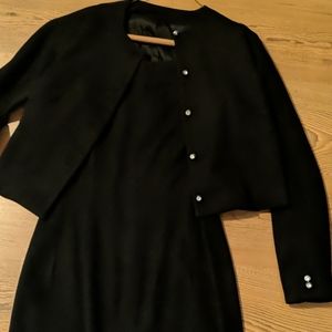 Black dress with pullover